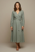 Marlowe Wrap Dress — Wovlyn