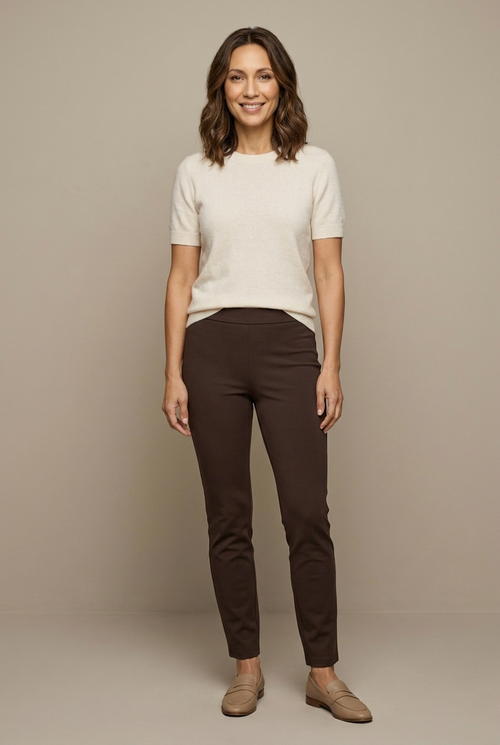 Dahlia Ponte Pants — Wovlyn