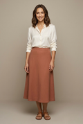 Simone A-Line Skirt — Wovlyn