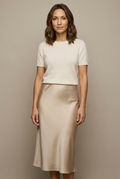Noor Satin Skirt — Wovlyn