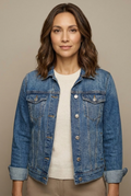 Lena Denim Jacket — Wovlyn